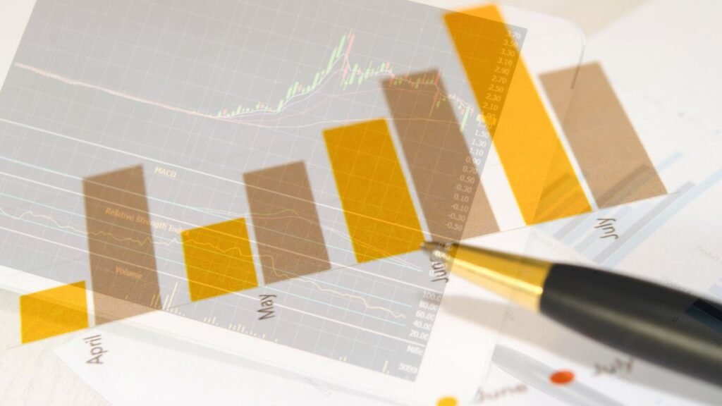 Grafikonok és statisztikai adatok, amelyek az álomfejtés lehetőségeit szimbolizálják.