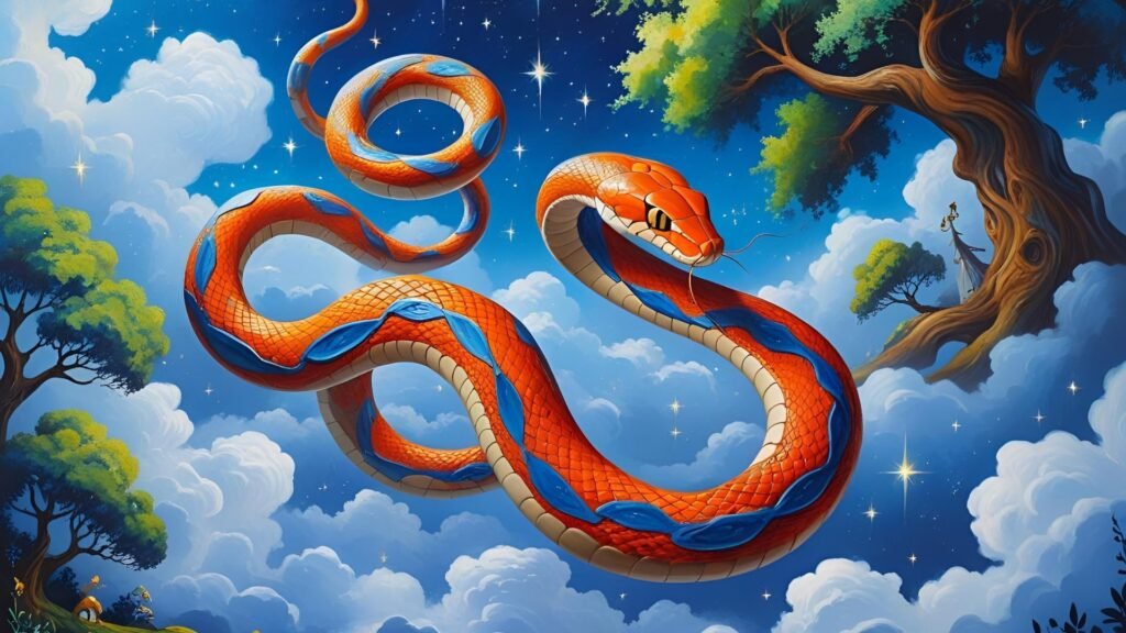 A kígyó álomban gyakran az átalakulás, a gyógyulás és az új kezdetek jele. Ismerd meg a mélyebb jelentését és inspirálódj belőle!