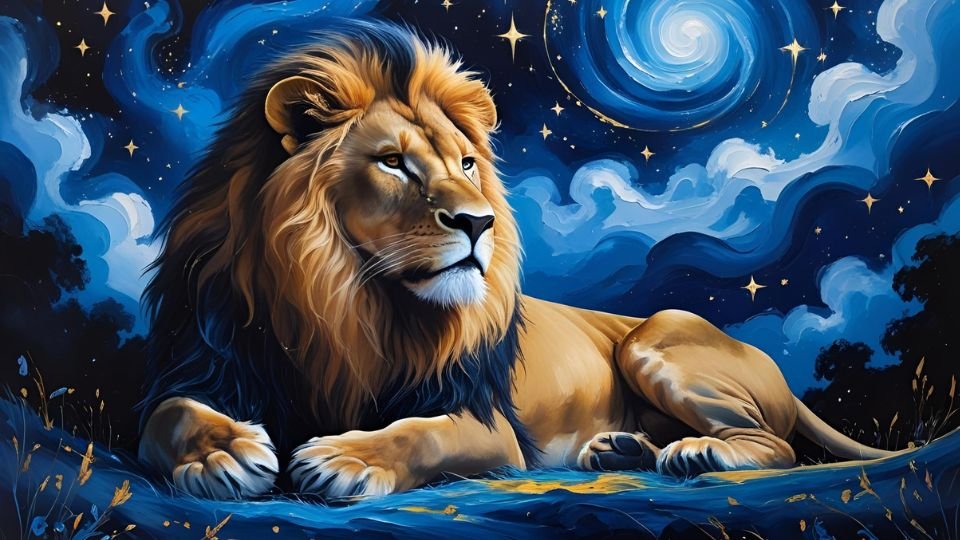 Az oroszlán az álomban az erő, bátorság és hatalom szimbóluma, inspirálva bennünket, hogy szembenézzünk kihívásainkkal és elérjük céljainkat.