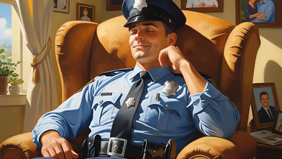 A rendőr álombéli megjelenése az igazság keresésére, védelemre és rendezettségre utalhat életünkben. Engedjük, hogy vezessen!