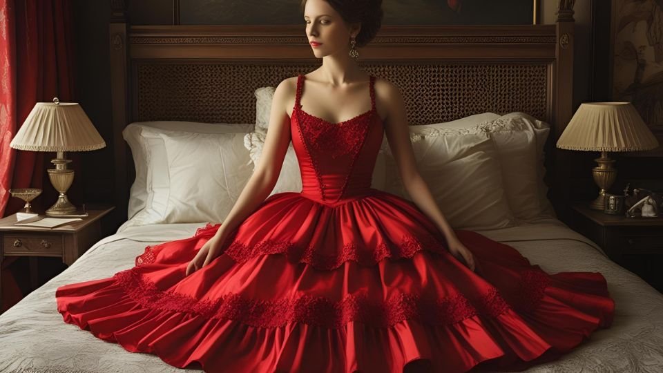 A piros ruha álomban gyakran az érzelmi intenzitást, szenvedélyt és erőt szimbolizálja. Jelzi, hogy ideje kifejezni belső vágyaidat, bátran szembenézni kihívásaiddal, és megmutatni a világnak igazi éned ragyogását.