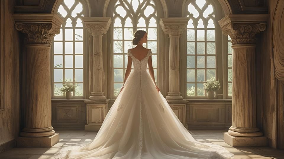 Az álmokban megjelenő menyasszonyi ruha a tisztaság, az új kezdetek és a remény szimbóluma. Ilyen álmok korlátozások nélküli önkifejezésre, elkötelezettségre vagy közelgő fontos eseményekre hívhatják fel a figyelmünket, optimizmussal töltve el.