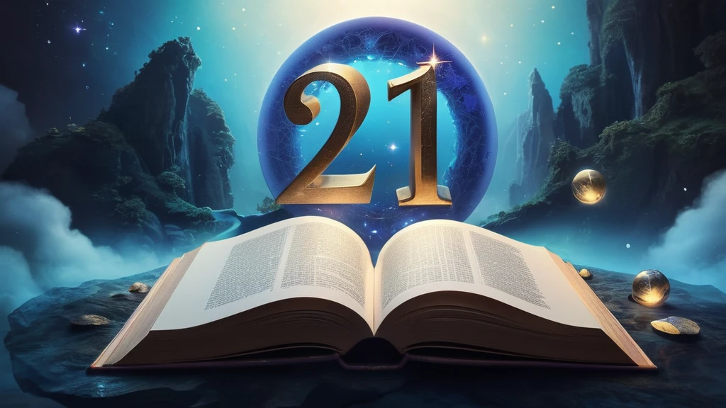 21-es szám álomban mit jelent Egy nyitott könyv előtt áll a 21-es szám, amely az álmok jelentését szimbolizálja.