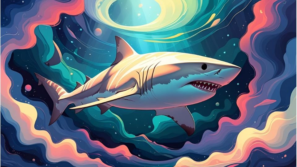 Fehér cápa álmaidban - Rejtett üzenetek a mélységből A fehér cápa álomban a tudatalatti félelmeidet, belső erődet és pszichológiai kihívásaidat jelképezi, spirituális üzeneteket hordozva.