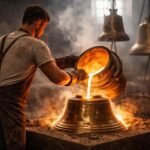 Harang öntése dörzsben, belső átalakulás jele